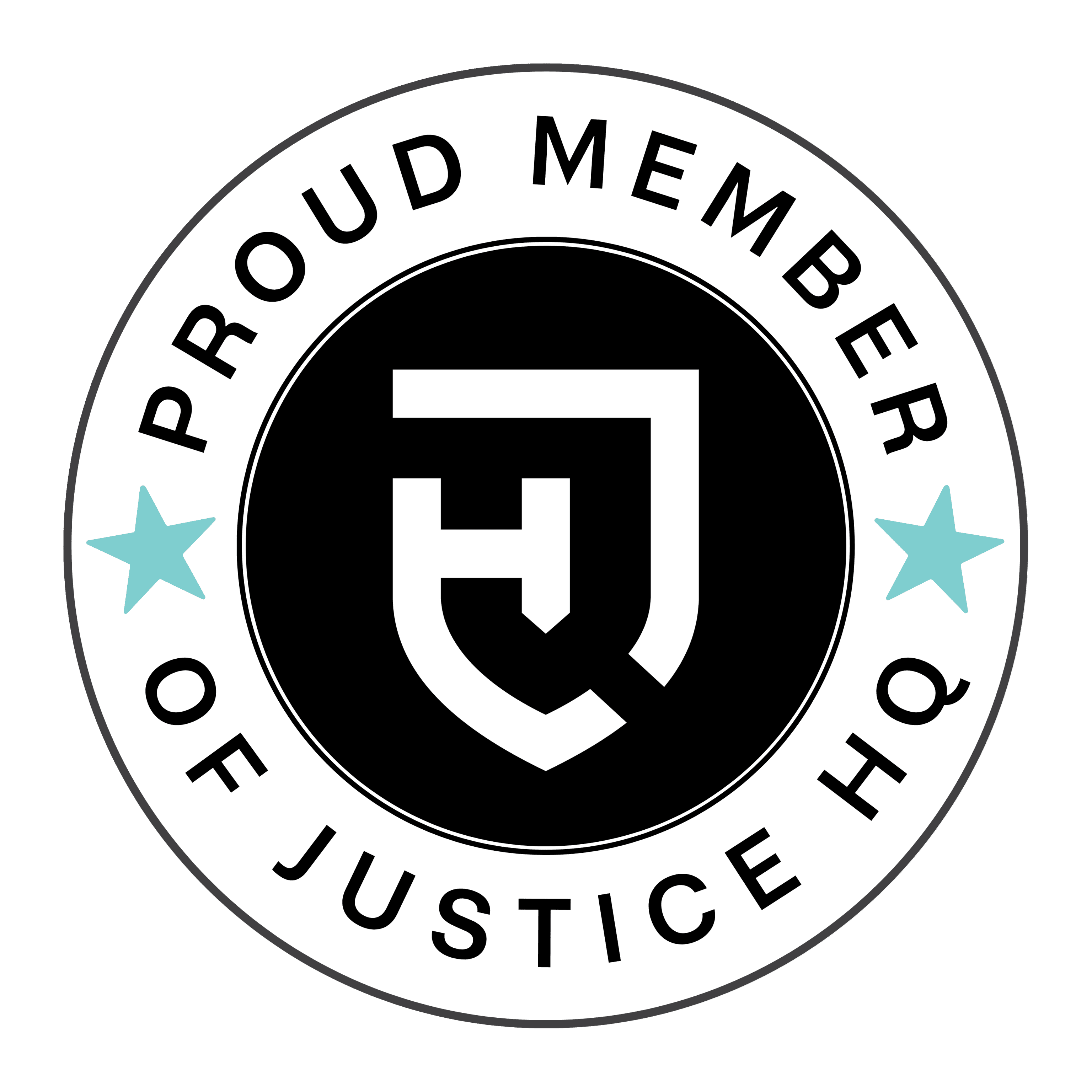 Proud Member of Justice HQ Badge